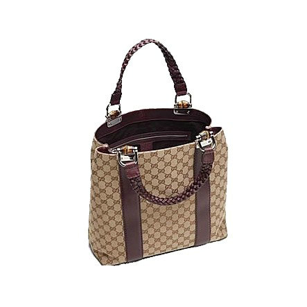 Brun Gucci Fourre-tout Détail De Bambou 232946-F4G1N-9757